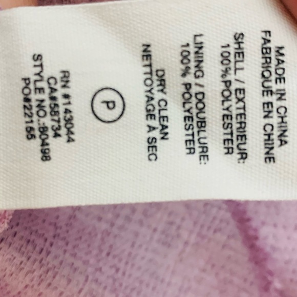 avec Les Filles hooded zip up shirt jacket new with tags lavender medium - Picture 7 of 7